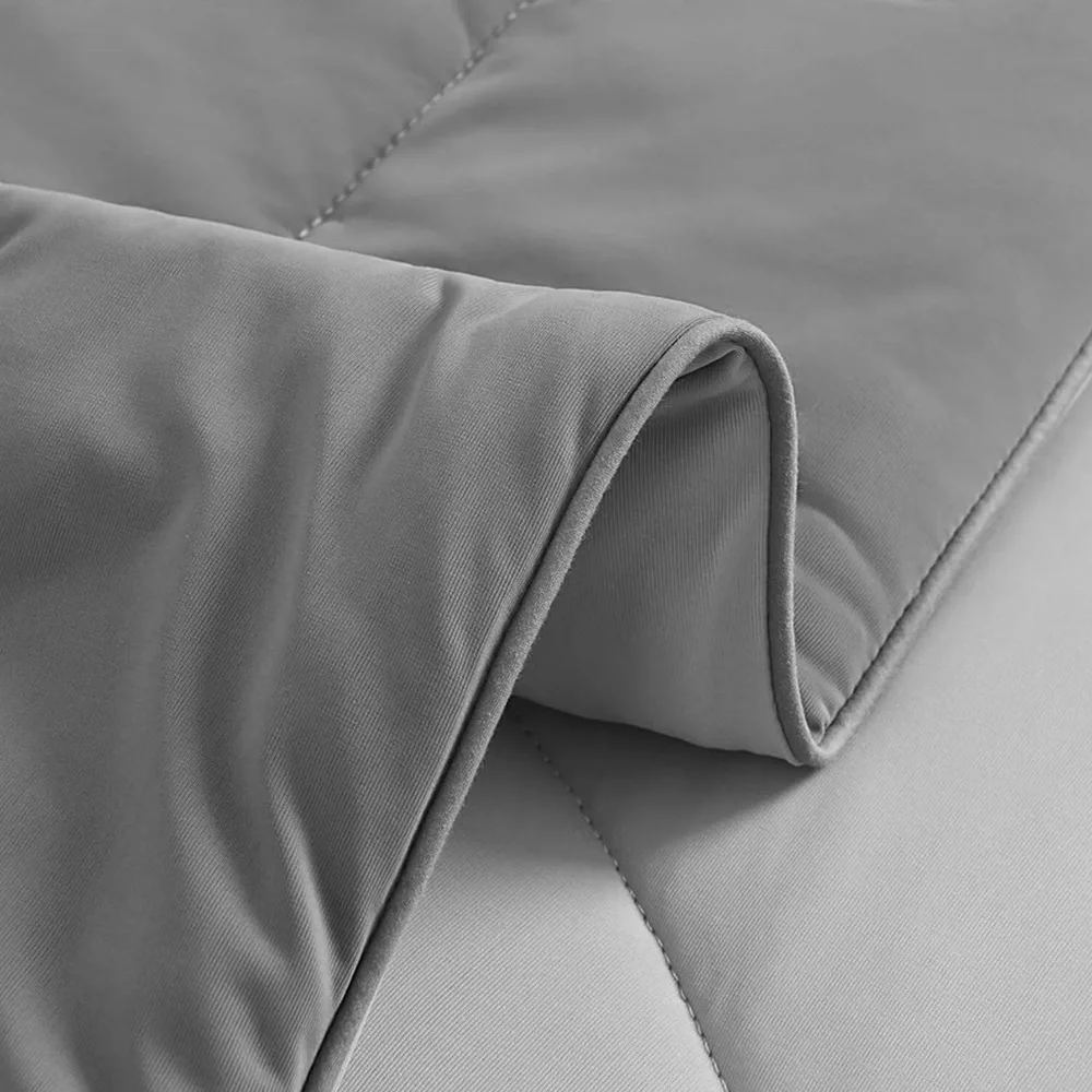 REST Evercool Cooling Comforter Full/Queen Blanket Gray fr Hot Sleeper 90” X 90”